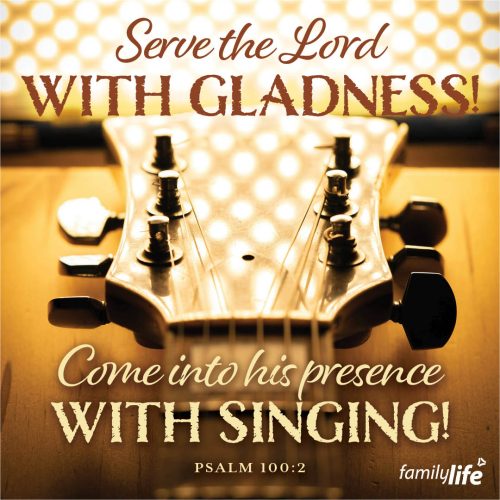 Friday, January 10, 2025
Psalm 100:2
Serve the Lord with gladness! Come into his presence with singing!Sometimes churches can be filled with grumpy people because they do everything. From kids church to Sunday school, plus cleaning, greeting, and the many church meetings! But remember, Jesus doesn’t want you to do everything at your church. He wants you to use your gifts with gladness. And that might mean giving up a few things so that your heart and your face can be a little merrier.  And hopefully, that will give others the ability to start serving the Lord with their gifts too!