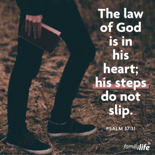 Monday, January 20, 2025
Psalm 37:31
The law of his God is in his heart; his steps do not slip.God’s Word is like grippy shoes. When you go on a hike, you take shoes with good grip, so that when you climb, you don’t hurt yourself or someone else. That’s why it’s so important to learn God’s Word. It keeps our faith, mind, and heart from slipping into temptation. Open it up today and see what God has in there just for you!