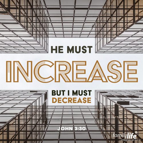 Tuesday, February 18, 2025
John 3:30
He must increase, but I must decrease.John the Baptist had a very important mission, to prepare the way for the Messiah. And once he accomplished that mission, it was time for people to stop looking to John and to start looking to Jesus. Let the echo of his words resound in our own hearts today, that Christ may increase, and we may decrease.