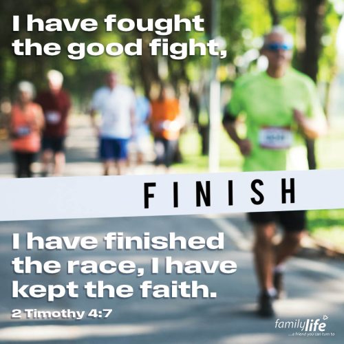 Friday, February 7, 2025
Timothy 4:7
I have fought the good fight, I have finished the race, I have kept the faith.When Paul reflected on his life, he realized he’d done what God had asked of him. He’d faced hardships through persecutions and imprisonments, he’d spoken the truth in each town that he’d gone to, and he didn’t waver in his faith. When he shared those things with Timothy, he wasn’t boasting about his faithfulness, he was merely looking back with thankfulness on all God used him to accomplish.