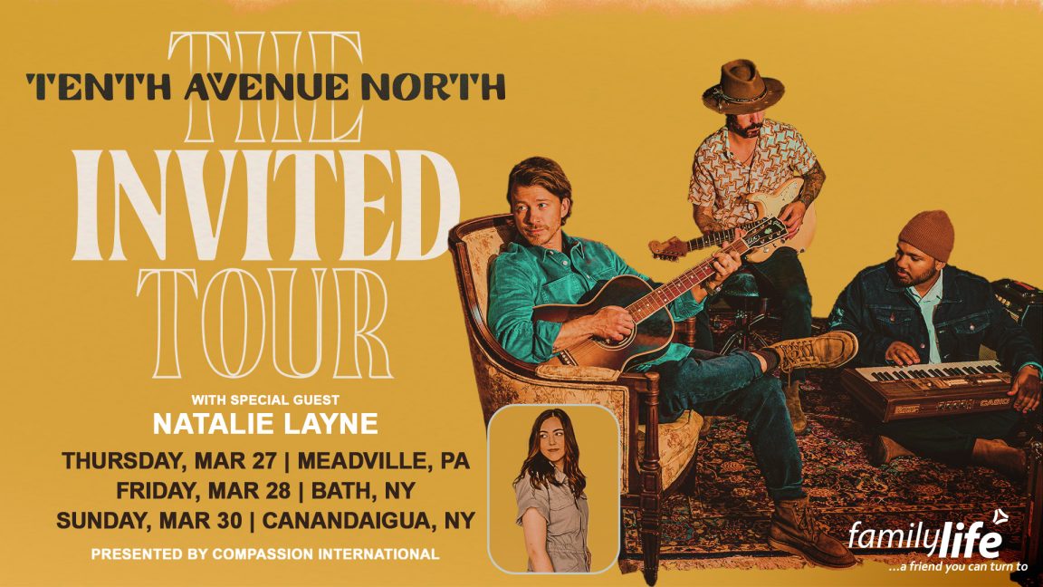 Tenth Avenue North Invited Tour 2025 16x9 Featured Event 1920x1080 for First Look